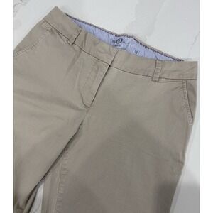 Izod Chino Pants Womens 12 Khaki Straight Leg Preppy Workwear Casual‎